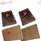 deri-defter-el-yapimi-insan-surati-islami-hediye